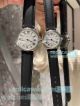 Copy Ronde Must De Cartier Steel Blue Leather Strap Watch Quartz (3)_th.jpg